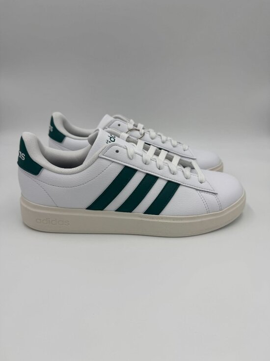 adidas Shoes - adidas Grand Court White / Green Womens Shoes